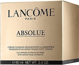 Восстанавливающий осветляющий крем для лица - Lancome Absolue Regenerating Brightening Soft Cream — фото N2