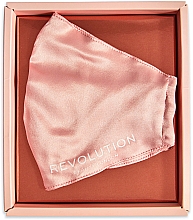 Парфумерія, косметика Шовкова захисна маска для обличчя, рожева - Makeup Revolution Re-useable Fashion Silk Face Coverings Pink