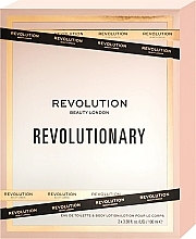 Revolution Beauty Revolutionary - Набор (edt/100ml + b/lot/100ml) — фото N2