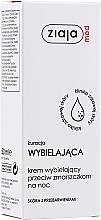 Нічний антивіковий крем проти пігментних плям - Ziaja Med Whitening Anti-Weinkle Cream — фото N4