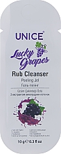 Парфумерія, косметика Гель-пілінг з екстрактом виноградних кісточок у саше - Unice Gel Peel