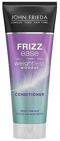 Кондиціонер для в'юнкого і тонкого волосся - John Freida Frizz Ease Weightless Conditioner — фото N1