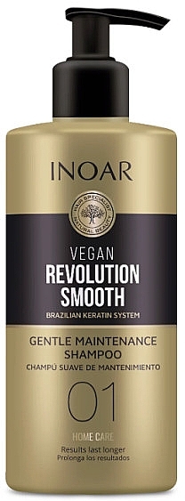 Шампунь для волос - Inoar Vegan Revolution Smooth Shampoo — фото N1