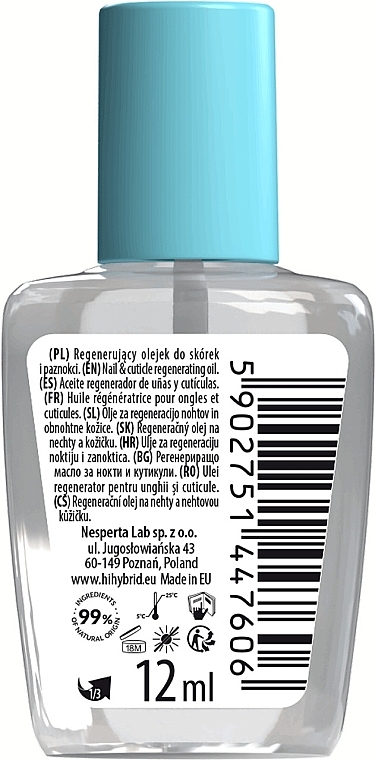 Масло для кутикулы и ногтей - Hi Hybrid Cuticles & Nails Regenerating Oil — фото N2