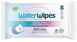 Парфумерія, косметика Вологі серветки для чутливої шкіри - WaterWipes Adult Care Sensitive Wipes