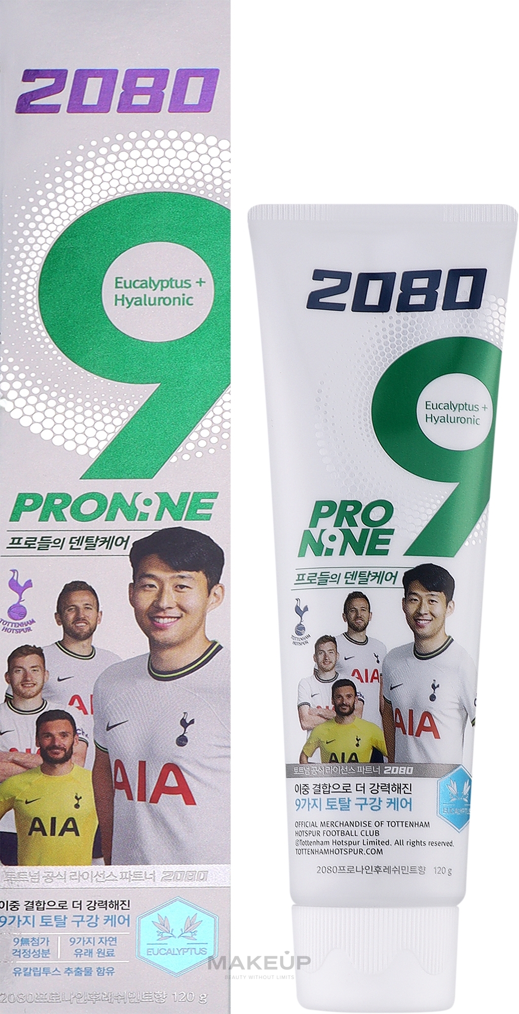 Зубна паста з евкаліптом і гіалуроновою кислотою - 2080 Pro Nine Fresh Toothpaste — фото 120g