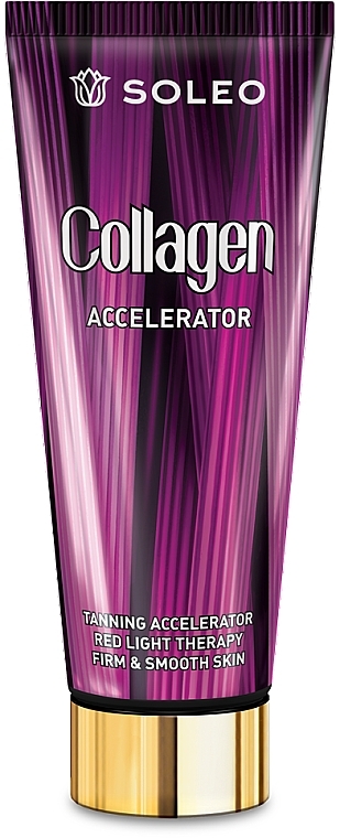 Лосьон для солярия с омолаживающим эффектом - Soleo Collagen Accelerator — фото N1