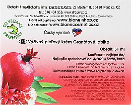 Крем с антиоксидантами - Bione Cosmetics Pomegranate Nourishing Multi-Active Cream With Antioxidants — фото N3