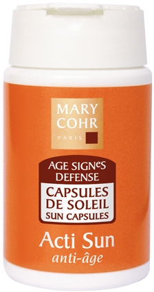Капсули для посилення засмаги на обличчі і тілі - Mary Cohr Acti Sun Visage Et Corps — фото N1