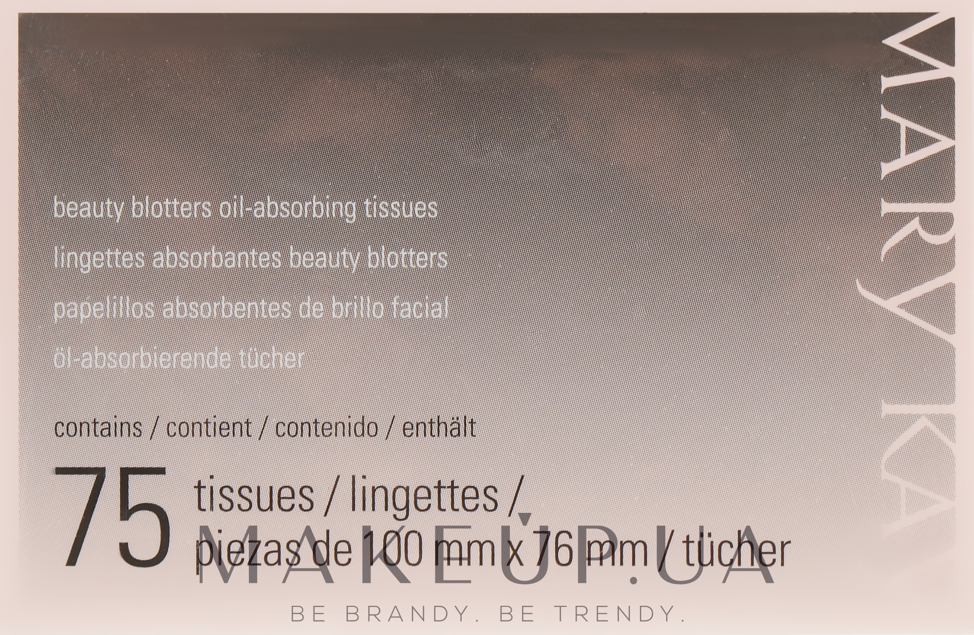Салфетки с матирующим эффектом - Mary Kay Beauty Blotters Oil-Absorbing Tissues — фото 75шт