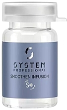 Парфумерія, косметика Ампульний концентрат для гладкості волосся - System Professional Smoothen Infusion S+