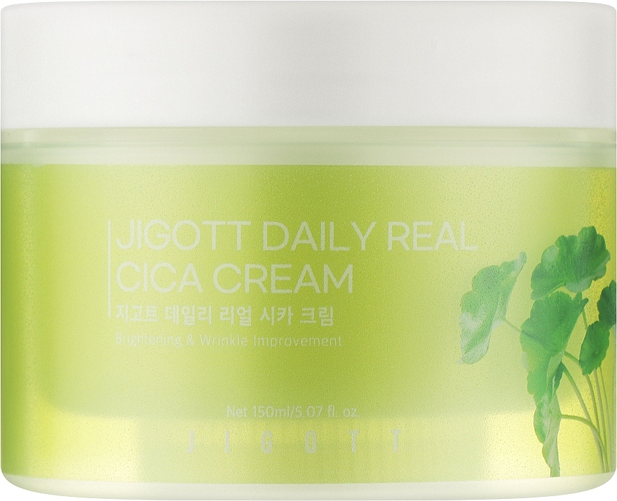 Крем для чутливої шкіри з центелою - Jigott Daily Real Cica Cream