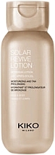 Парфумерія, косметика Зволожувальний лосьйон після засмаги - Kiko Milano Solar Revive Aftersun Lotion