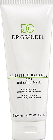 Розслаблювальна маска для обличчя - Dr. Grandel SOS Relaxing Mask — фото N1