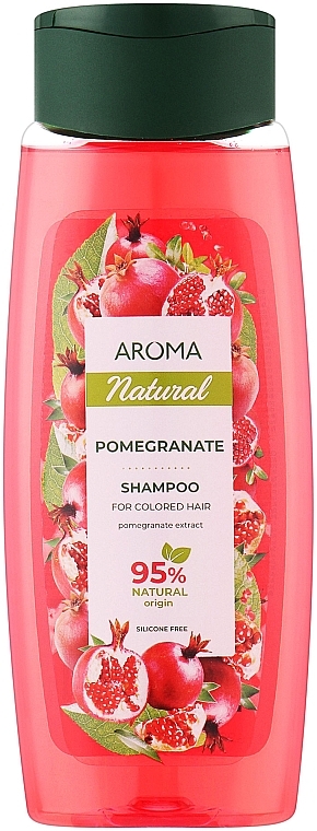 Шампунь для фарбованого волосся "Гранат" - Aroma Natural — фото N1