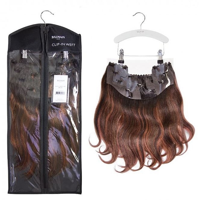 Пряди из натуральных волос, 40см - Balmain Paris Hair Couture Clip-In Weft Human Hair — фото N2