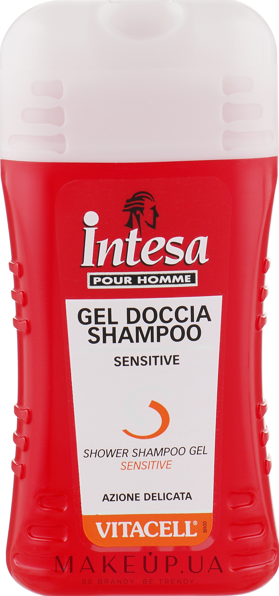Шампунь для душа оживляючий, для чутливої шкіри - Intesa Vitacell Sensitive Shower Shampoo Gel — фото 250ml