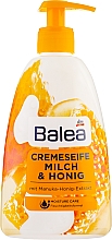 Жидкое крем-мыло «Молоко & Мёд» - Balea Creme Seife Milch & Honig — фото N2
