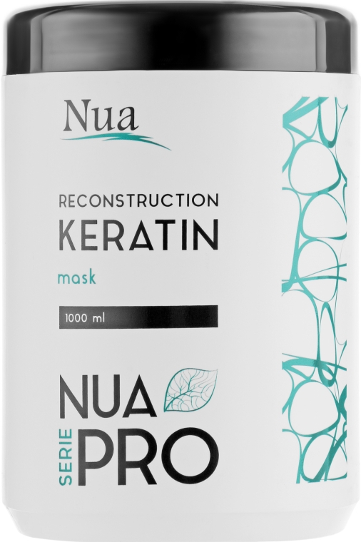 Маска для волос реконструкция с кератином - Nua Pro Reconstruction with Keratin Mask