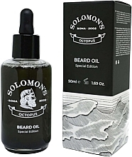 Духи, Парфюмерия, косметика Масло для бороды - Solomon's Octopus Beard Oil Special Edition