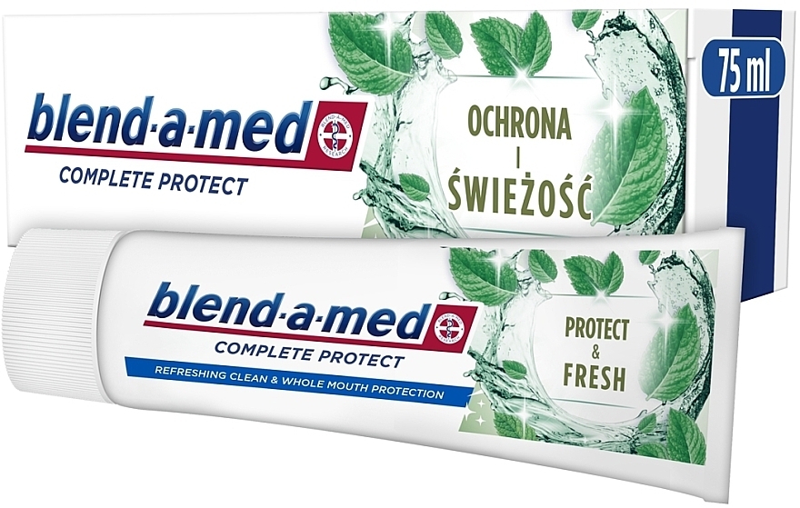 Зубная паста "Защита и свежесть" - Blend-A-Med Complete Fresh Protect & Fresh Toothpaste — фото N3