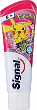 Парфумерія, косметика Дитяча зубна паста 6+ - Signal Junior Toothpaste Pokemon Pink