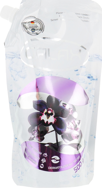 Жидкое мыло "Черная орхидея" - Galax (дой-пак)