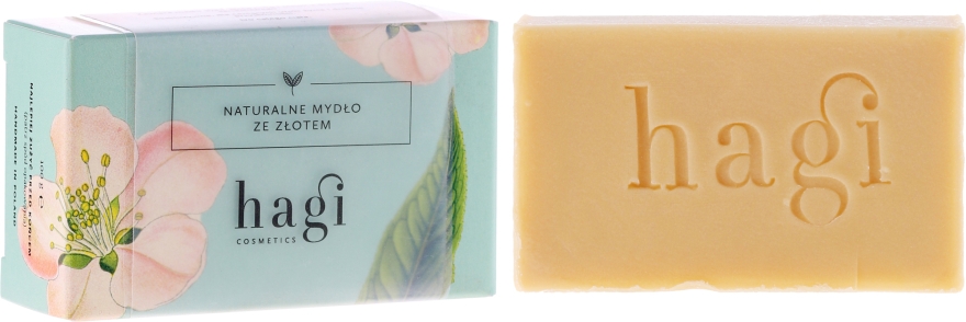 Натуральное мыло с золотом - Hagi Soap — фото N1