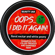 Парфумерія, косметика Шампунь для фарбованого волосся "Oops…I did it again!" - Beauty Jar Shampoo For Colour-Treated And Damaged Hair
