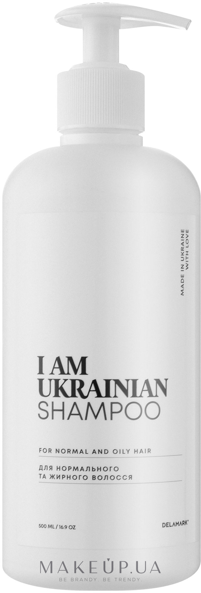 Шампунь для нормальных и жирных волос - I Am Ukrainian Shampoo — фото 500ml