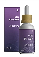 Парфумерія, косметика Конопляна олія 5% повного спектра - 3H CBN 5% Full Spectrum
