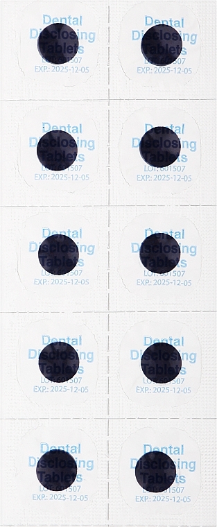 Таблетки для ідентифікації зубного нальоту, 250 шт. - TePe Plaq-Search — фото N2