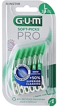 Набор межзубных щеток, зеленые - G.U.M Soft-Picks Pro Large — фото N1