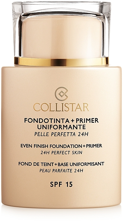 Основа под макияж - Collistar Foundation Primer Perfect Skin Smoothing 24H SPF15 — фото N1