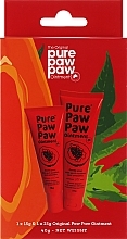 Набір відновлювальних бальзамів для губ - Pure Paw Paw Duo Original (lip/balm/15g + lip/balm/25g) — фото N1