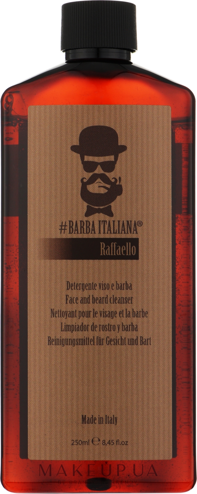 Шампунь для бороди - Barba Italiana Raffaello Beard Shampoo — фото 250ml