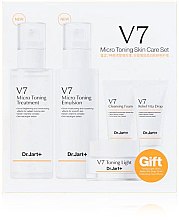 Духи, Парфюмерия, косметика УЦЕНКА Набор - Dr. Jart+ Micro Toning Skin Care (emul/6ml + gel/6ml)*