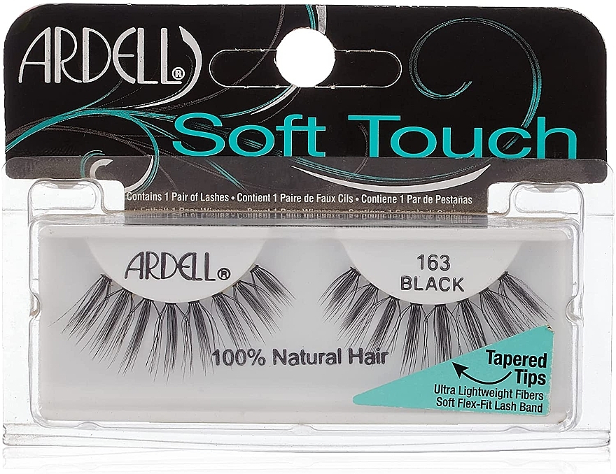 Накладні вії - Ardell Soft Touch Eye Lashes Black 163 — фото N1