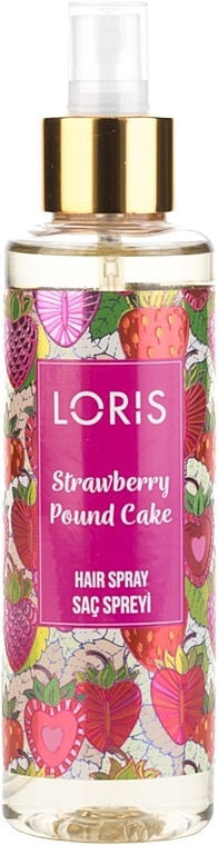 Парфюм для волос - Loris Parfum Strawberry Pound Cake Hair Spray — фото N1