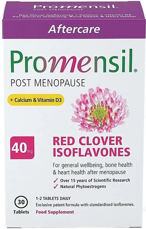 Пищевая добавка для женщин после менопаузы - Promensil Post Menopause Double Strength — фото N1