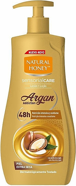 Питательный лосьон для тела с аргановым маслом - Natural Honey Sensorial Care Elixir De Argan — фото N1