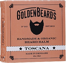 Бальзам для бороди "Toscana" - Golden Beards Beard Balm — фото N4