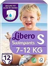 Парфумерія, косметика Підгузники-трусики для плавання Swimpants Small, 7-12 кг, 12 шт. - Libero