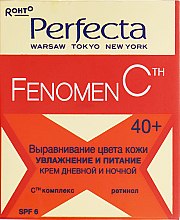Крем для обличчя від зморшок - Perfecta Fenomen C Cream 40+ Spf 6 — фото N2