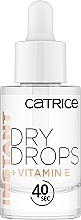 Духи, Парфюмерия, косметика Сушка для ногтей в каплях - Catrice Instant Dry Drops + Vitamin E