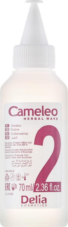 Засіб для хімічної завивки усіх типів волосся - Delia Cameleo Herbal Wave — фото N3