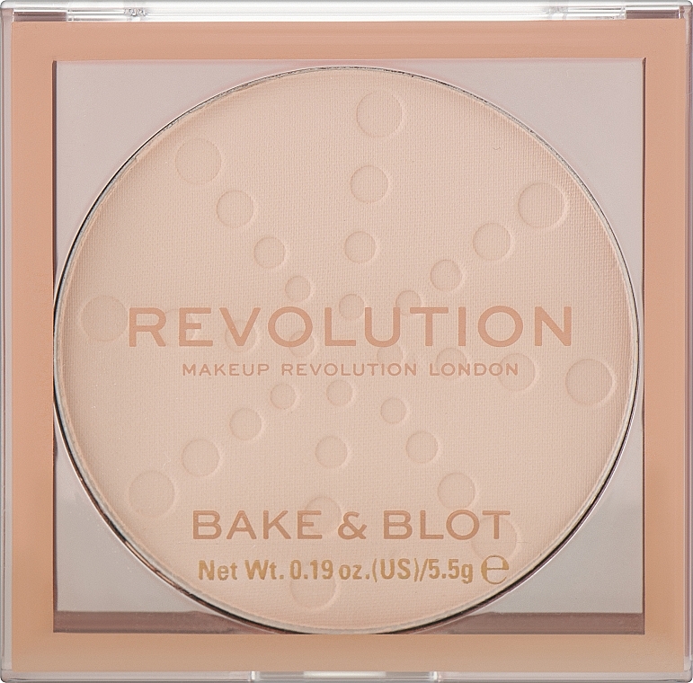 Пудра для лица - Makeup Revolution Bake&Blot Powder — фото N2