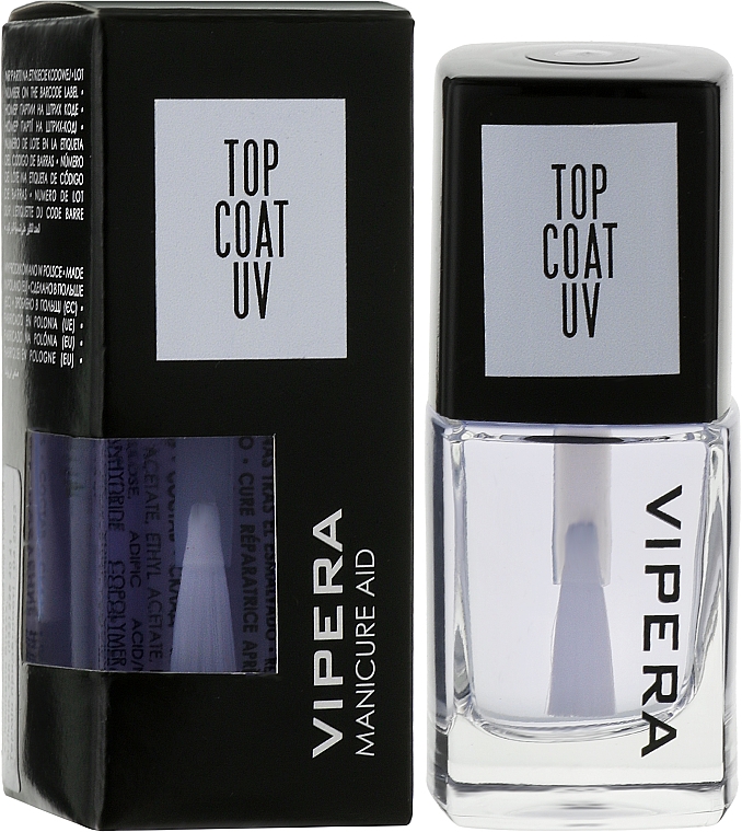 Средство для фиксации лака - Vipera Top Coat Neon UV — фото N2