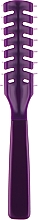 Расческа скелетная с защитными шариками, фиолетовая - Lady Victory — фото N2