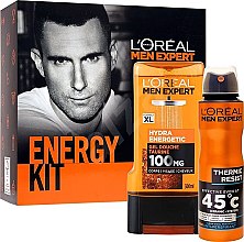 Духи, Парфюмерия, косметика Набор - L'Oreal Paris Men Expert Hydra Energetic (sh/gel/300ml + deo/150ml)